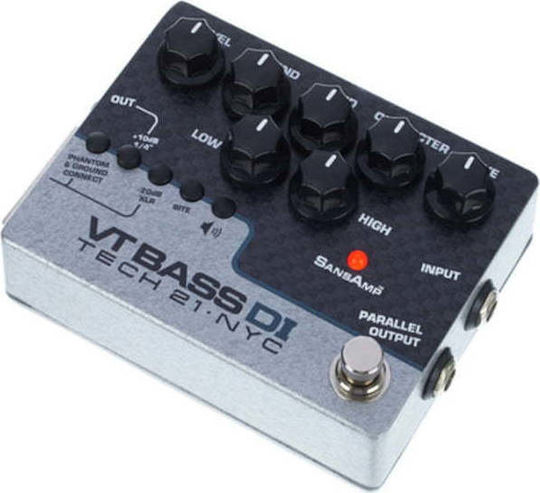 Tech 21 SansAmp Character VT Bass DI Педал Електрическа китара и Електрически бас