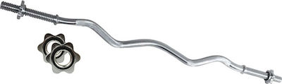 Toorx ​Curl Bar Φ25mm 4.5kg 120cm Length with Spinlock