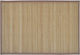 vidaXL Platzdeckchen Bamboo Braun 45x30cm 6Stück