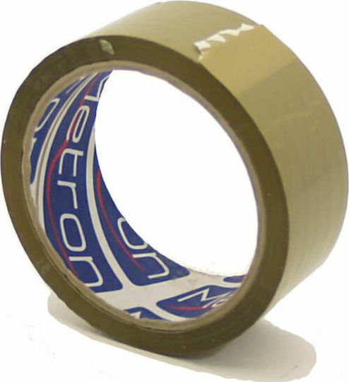 Metron Ταινία Συσκευασίας Καφέ Αθόρυβη 48mm x 50m σε Καφέ Χρώμα 6τμχ