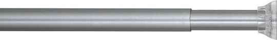 Sealskin 275550418 Pliere Bară de Perdea de Duș Drepti Stabilă din Aluminiu Chrome Φ20mm 155-255εκ.