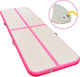 vidaXL AirTrack Saltea Echipamente Fitness Roz ...
