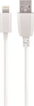 Maxlife USB-A to Lightning Cable Λευκό 1m (MAXLIFELIGHT)