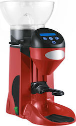 GGMgastro MC1T Molin de cafea comercial La cerere 275W cu capacitate de retinere a cafelei 1kg Red