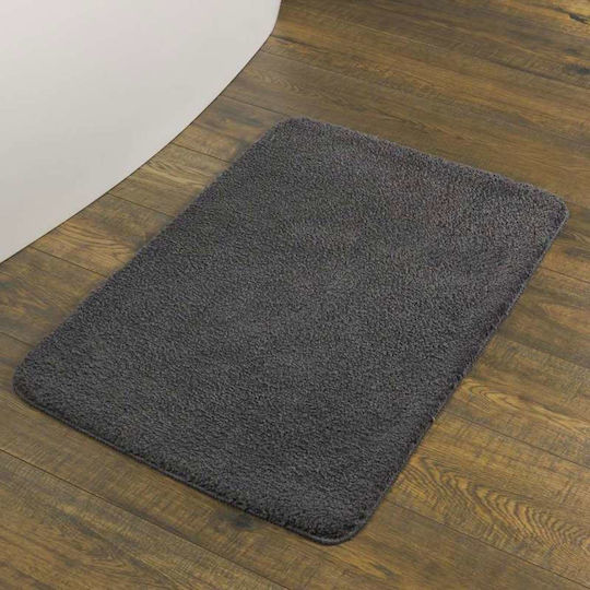 Sealskin Rutschfest Badematte Mikrofaser Rechteckig Angora 293993614 Grey 60x90cm