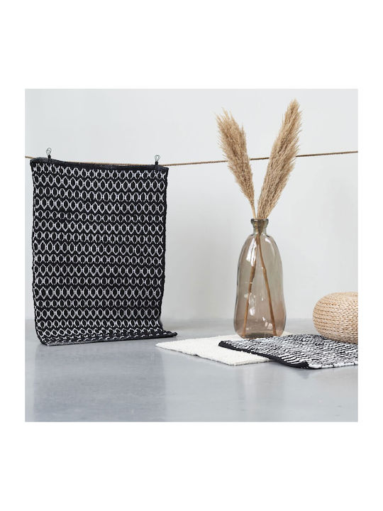 Sealskin Πατάκι Μπάνιου Βαμβακερό Bandra 800106 Black 60x60εκ.