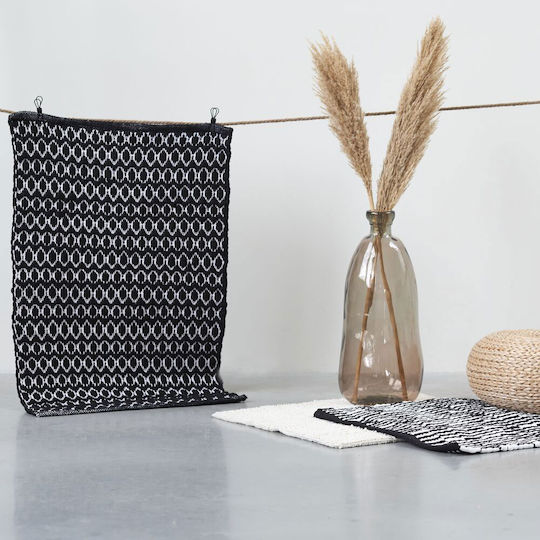 Sealskin Covoraș de Baie Bumbac Bandra 800106 Negru 60x60buc