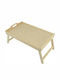 Rectangle Bed tray Wooden with Handle In Beige Colour 55x35x7cm 1pcs