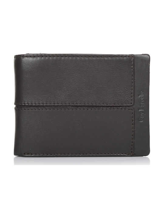 Guy Laroche 63403 Men's Leather Wallet Brown