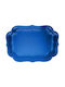 Mario Luca Giusti Tavă de Servire Gioconda Royal Blue Plastic Dreptunghiular Tavă de Servire în Culoare Albastru 43x33.2cm H.VSS.VG4 1buc