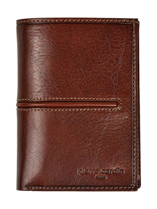 Pierre Cardin PC1234 Men's Leather Wallet Tabac Brown