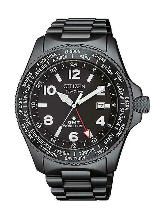 Citizen Promaster Land Часовник Батерия с Черно Каучукова каишка