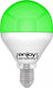 Elvhx Enjoy Simplicity LED Bulb 1.8W 72mm for Socket E14 and Shape G45 Green 160lm