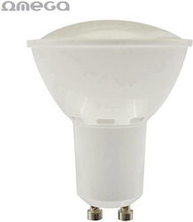 Omega LED 7W GU10 Ψυχρό Λευκό