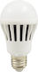 Omega LED-Lampe 7W für Fassung E27 und Form A19 Warmes Weiß 520lm
