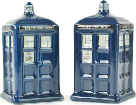 Half Moon Bay Сол И Пипер Doctor Who Комплект Сол И Пипер Керамика 2 Бройки