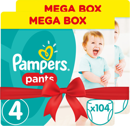 Pampers Pants Mega Box Νο 4 (814kg) 208τμχ Skroutz.gr