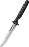 Cold Steel Tanto Spike Knife Black with Blade made of Steel in Sheath