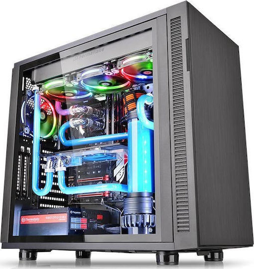 Thermaltake Suppressor F31 (Tempered Glass Edition) Gaming Middle Tower Carcasă Calculator cu Fereastră Laterală Gri
