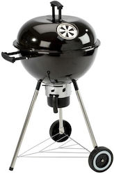 Grill Chef Στρογγυλή Charcoal Grill with Wheels 43cm