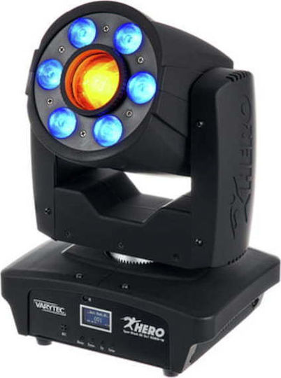 Varytec Φωτορυθμικό Spot LED με Ρομποτική Κεφαλή Hero Spot Wash 80 2in1 RGBW+W