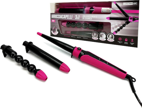 DictroLux 3 in 1 Conical Hair Curling Iron 25mm 38W 791046