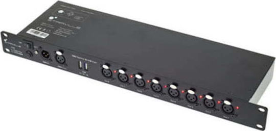 Stairville DMX Splitter 8 USB 3 Pin DMX Splitter για Κονσόλα Φωτισμού