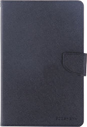 Mercury Fancy Diary Flip Cover Neagră (iPad min...