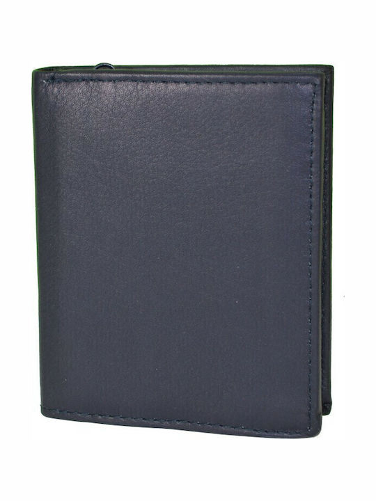 Lavor Leder Herrenbrieftasche mit RFID Blau
