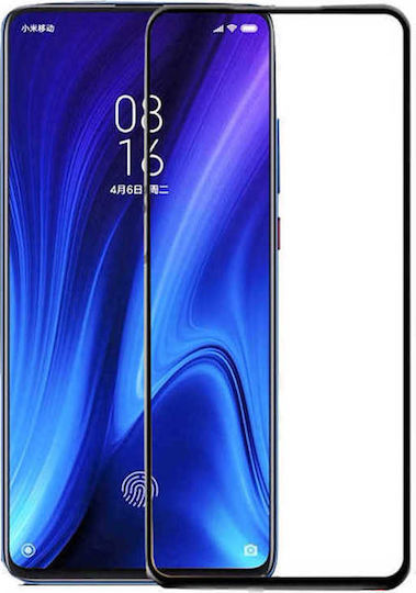 5D Пълно лепило Закалено стъкло за цялото лице (Redmi Note 9T)