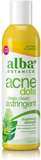 Alba Botanica Acne Dote Deep Clean Astringent Lotion Reinigung Gesicht für Akne-anfällige Haut 177ml