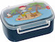 Sigikid Kids Lunch Plastic Box Blue L17xW11xH7cm