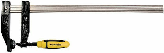 Topmaster Carpenter's Cr-V 80x300mm Clamp Type "F" Maximum Opening 80mm
