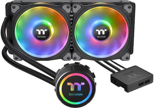 Thermaltake Floe DX RGB 280 TT Premium Edition Υδρόψυξη AIO CPU με 2 Ανεμιστήρες 140mm