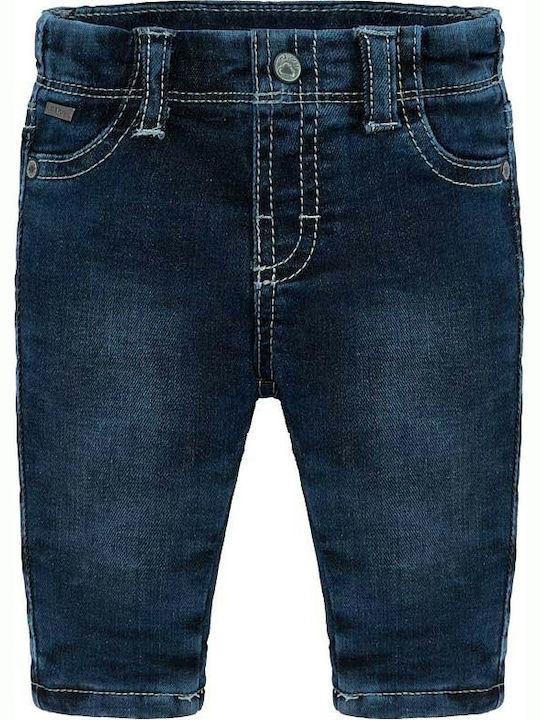 Mayoral Kids Denim Trousers Navy Blue