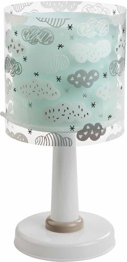 Ango Led Kids Portable Lamp Clouds Green 15x15x30εκ.