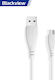 BlackView Regular USB 2.0 spre micro USB Cablu Alb 1.2m 1buc