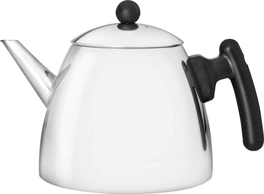 Bredemeijer Classic II Τσαγιέρα Ανοξείδωτη Steel/Black 1200ml