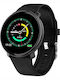 Colmi Μ31 Smartwatch με Παλμογράφο (Μαύρο)