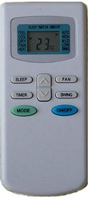 TCL GYKQ-03 8016Y Air Conditioner Remote Control