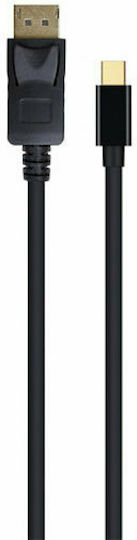 Cablexpert Kabel Mini-DisplayPort-Stecker - DisplayPort-Stecker 1.8m Schwarz (CCP-mDP2-6)