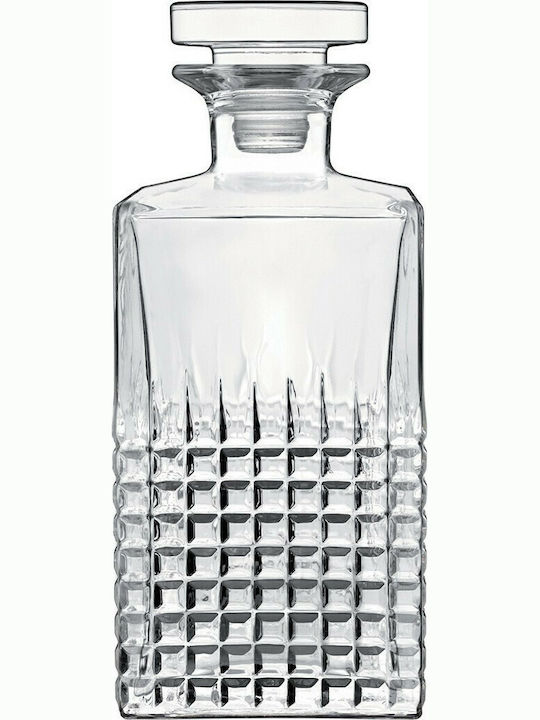 Bormioli Rocco Charme Γυάλινη Καράφα Σερβιρίσματος Ουίσκι 20.7εκ. με Πώμα Διάφανη 750ml