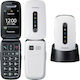 Panasonic KX-TU466 Single SIM Mobile Phone with Big Buttons White