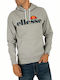 Ellesse Gottero Oh Herren Sweatshirt mit Kapuze und Taschen Gray