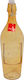 Marva Country Glass Water Bottle With Orange Clip 1000ml