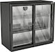 Sanden Intercool Ψυγείο Back Bar 208lt Διπλό Υ86.5xΠ90xΒ52cm