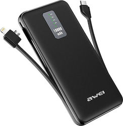 Awei P11K 10000mAh Black Awei P11K 10000mAh Black
