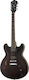 Ibanez AS53 Artcore Ηλεκτρική Κιθάρα Semiacoustic με HH Διάταξη Μαγνητών Black Flat