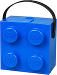 Lego Kids Lunch Plastic Box Blue L17xW11.6xH6.6cm