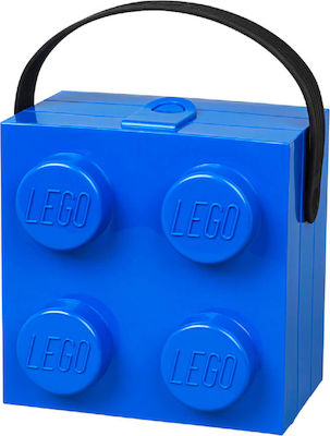 Lego Kids Lunch Plastic Box Blue L17xW11.6xH6.6cm